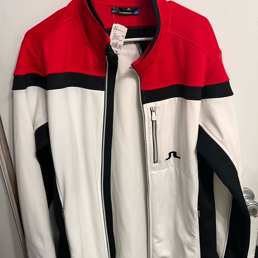 J. Lindeberg full zip jacket from Wynn Casino Golf Club in Vegas NWT $250 retail